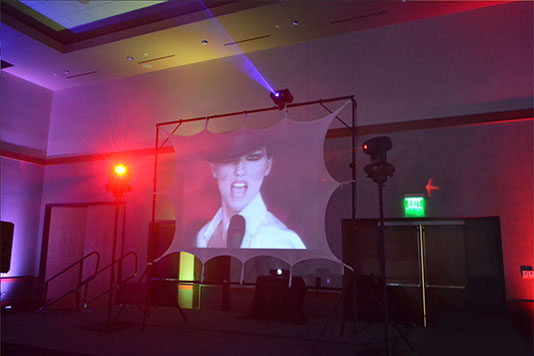 If you want something special or unique for your (wedding) party, the Video DJ option is the way to go. You can not only listen and dance to the music but also experience it on a large video screen.
